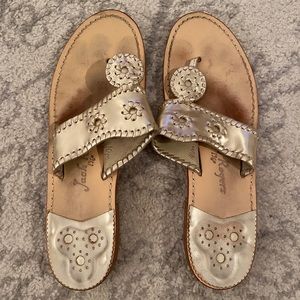 Jack Rogers Champagne Sandals